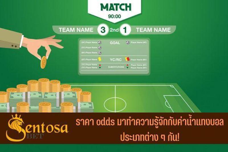 ราคา odds